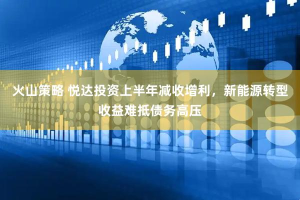 火山策略 悦达投资上半年减收增利，新能源转型收益难抵债务高压